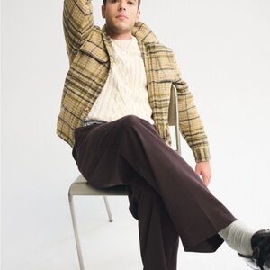 Abercrombie & Fitch Brown Men's wide fit Pants